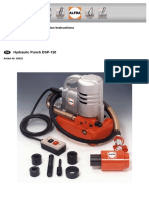 Hydraulikstanze DSP-120 Hydraulic Punch DSP-120: Bedienungsanleitung / Operation Instructions