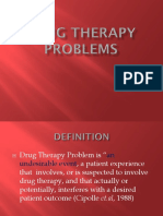 Drug Therapy Problems