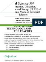 Social Science 504 CUES