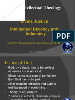 Islamic Theology on Divine Justice and Intellectual Decency