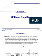 RF Power Amplifiers: Dept. of Telecomm. Eng. Faculty of EEE CSD2020 DHT, Hcmut