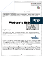 [Worksheet] Writer's Effect (Third Term).pdf