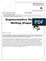 (Worksheet) Directed Writing (Paper 2) - 1