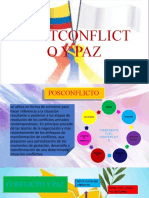 Posconflicto y Paz.