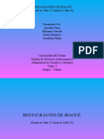 Restaurantes de Ibagué