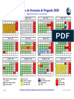 2020 01 09 Calendario Docencia Asignaturas Pregrado Semestrales Cursos Superiores 2020