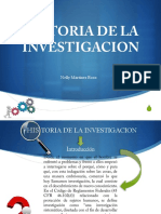 Historia de La Investigacion PDF