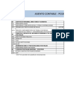 Planilla de Remuneraciones y Asiento Contable en Excel