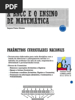 A BNCC e o Ensino de Matemáitca