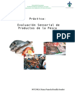 Evaluación Sensorial de Productos de La Pesca