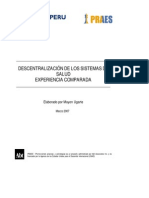 Descentralización SdeS - CLAS y AmLat