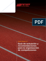 Guia RFEA Carreras Populares y Atletismo Tras El COVID19. 27MAY20