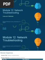 Module 12: Network Troubleshooting: Instructor Materials