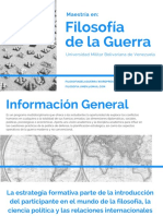 Articulo - Filosofia de La Guerra - UMBV