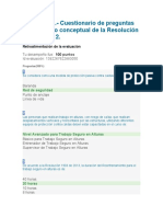 Evidencia 1. - Cuestionario de Preguntas Sobre Marco Conceptual de La Resolución 1409 de 2012.