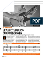 Develop Your Funk Rhythm Grooves: Get Your Funk On With TG's Ultimate Guide To Improving Your Guitar Grooves