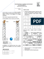 2° TALLER N°1 MATEMÁTICAS (Suma y Valor Posicional)