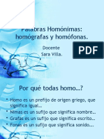 Palabras Homónimas Matías