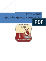 Legislacion 5° Deportes