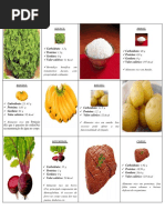 calorias dos alimentos