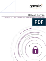 Hsmod Service: Hyperledger Fabric (Blockchain) Integration Guide