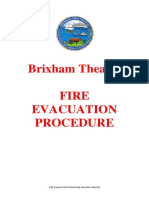 Fire Evacuation Procedure Brixham Theatre
