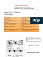 Direct and Indirect Speech