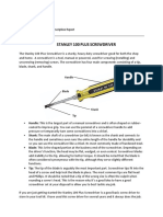 Technical Description Report Example-Trades