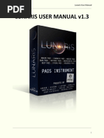 Lunaris Manual v1.3