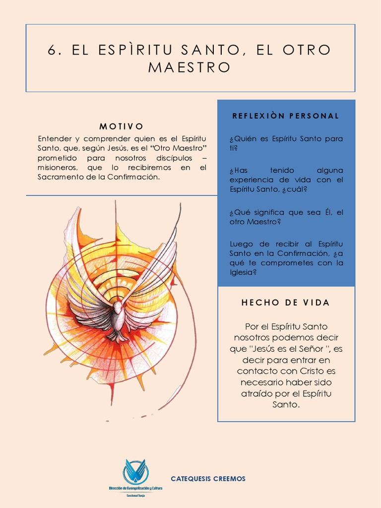 El Espiritu Santo, El Otro Maestro PDF | PDF | espíritu Santo | La unción