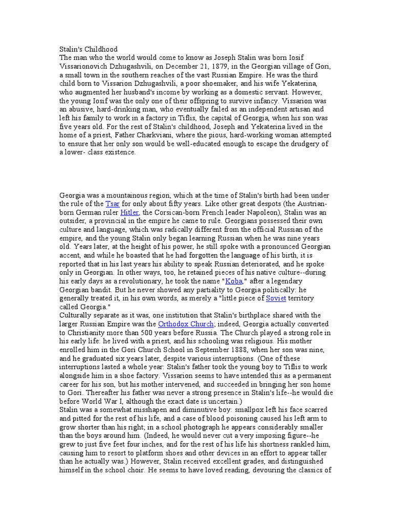 Stalin | PDF | Joseph Stalin | Leon Trotsky