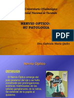 Nervio Optico Patologia Dra. GAbriela Quiles