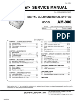 Service Manual: Digital Multifunctional System Model