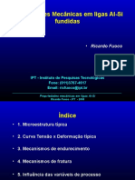 Fundição de Al - 5. Propriedades Mecânicas Al-Si