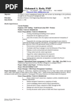 Mohamed A. Reda, PMP: Phone: Egypt +20-199991116 +20-118463341 KSA +966-50-8108118 +966-544000867