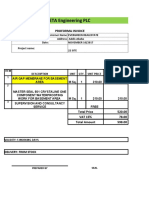 ETA Engineering PLC: Proforma Invoice