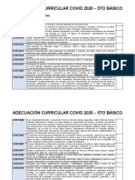 Adecuación Curricular - 5to Básico 2020