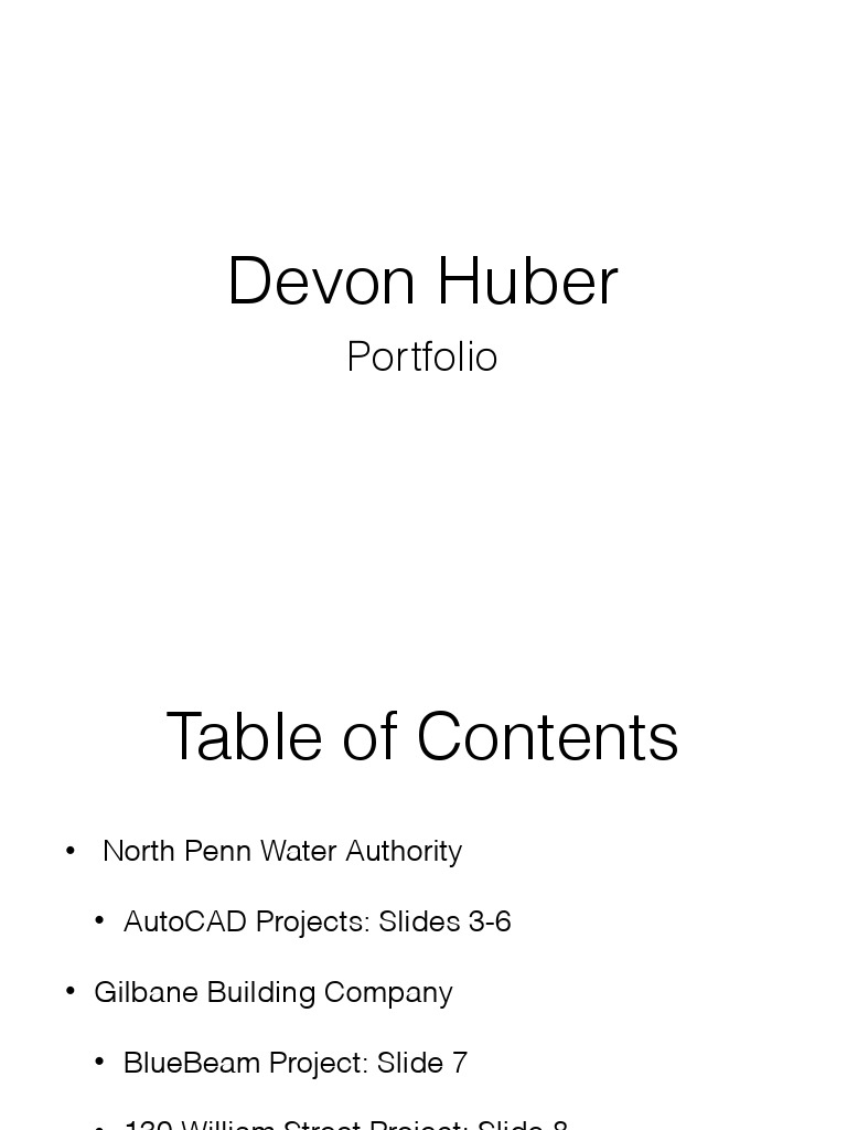 Portfolio | PDF | Technology & Engineering