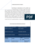 Actividad Evaluativa Semana 4. - LISTA DE VERIFICACIÓN PARA LA INTERVENTORIA DE UN PROYECTO