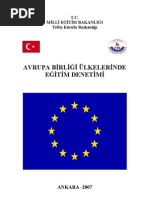 AB ülkelerinde eğitim denetimi