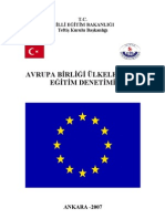 AB Ülkelerinde Eğitim Denetimi