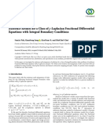 Research Article Existence Results For A Class of - Laplacian Fractional Differential Equations With Integral Boundary Conditions