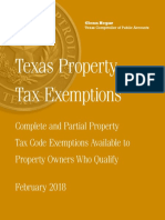 Texas Property Tax Exemptions