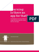 Learning: Is There An App For That?