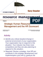 Strategic Human Resource Management and The HR Scorecard: Gary Dessler