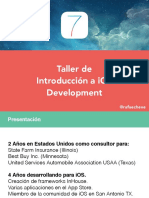 tallerdeintroduccionaiosdevelopment-140821103306-phpapp02