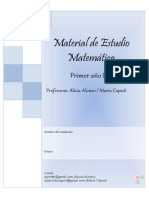 Material de Estudio Matemática 1º BD PDF