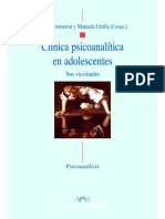 Clínica psicoanalítica en adolescentes. Sus vicisitudes.pdf