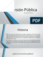 Inversión Pública