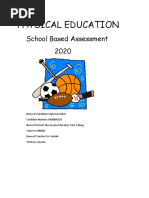 Sba Sample - Csec Math | PDF | Questionnaire | Chart